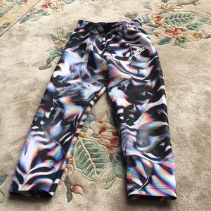 Rainbow Nike workout leggings